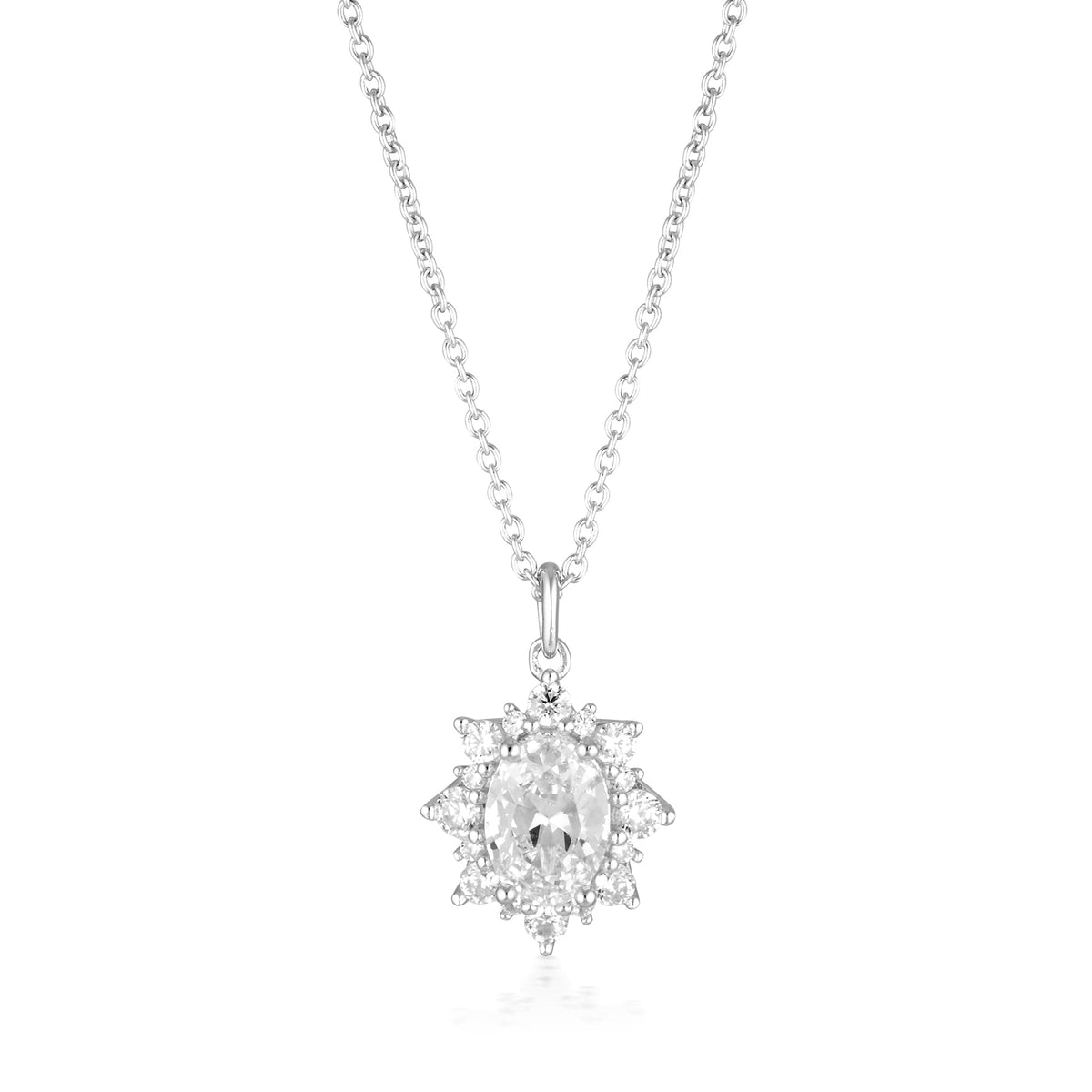 Georgini Iconic Bride Eloise Silver Pendant main image 1