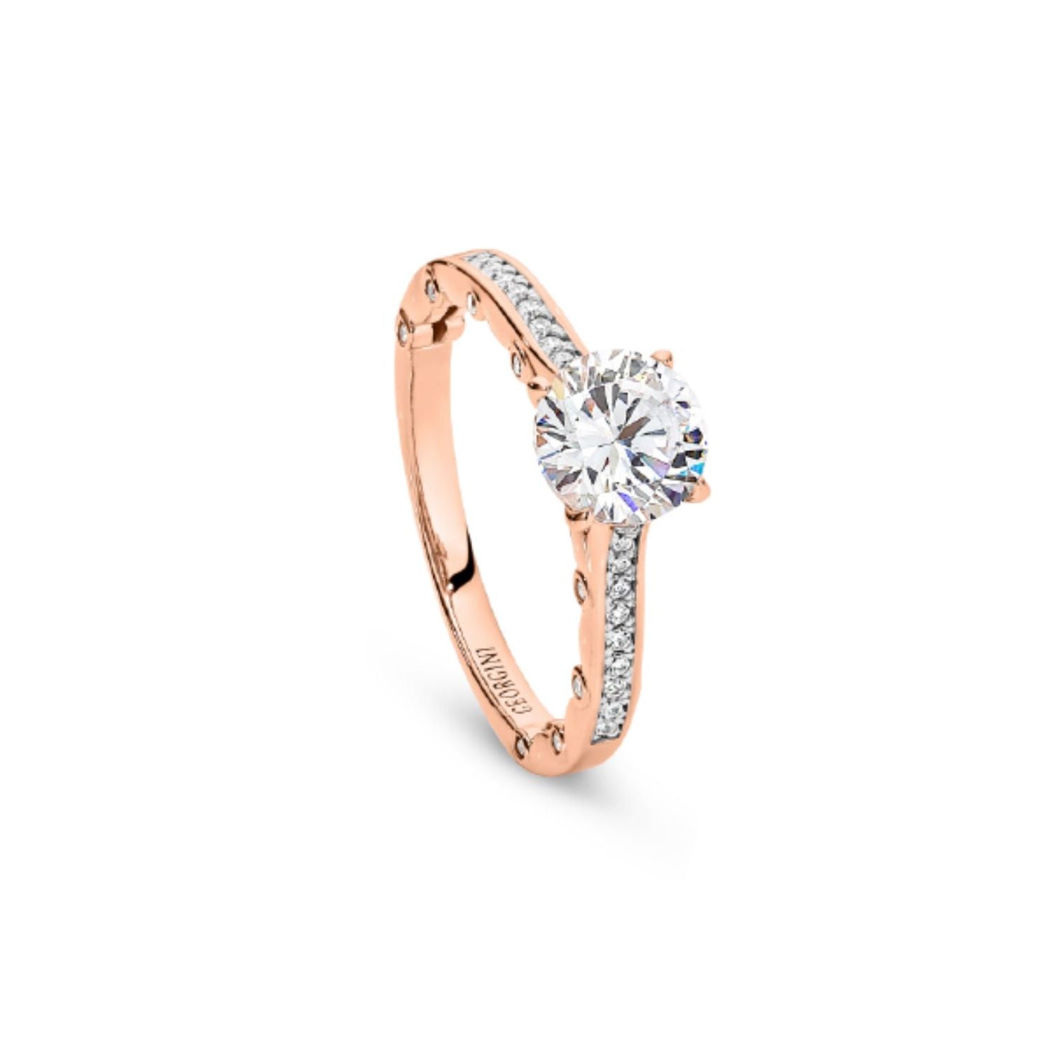 GEORGINI TI AMO ROSE GOLD RING - Melbourne Jewellers