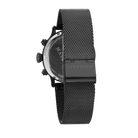 EPOCA 42mm Black Steel Mesh Watch - Melbourne Jewellers