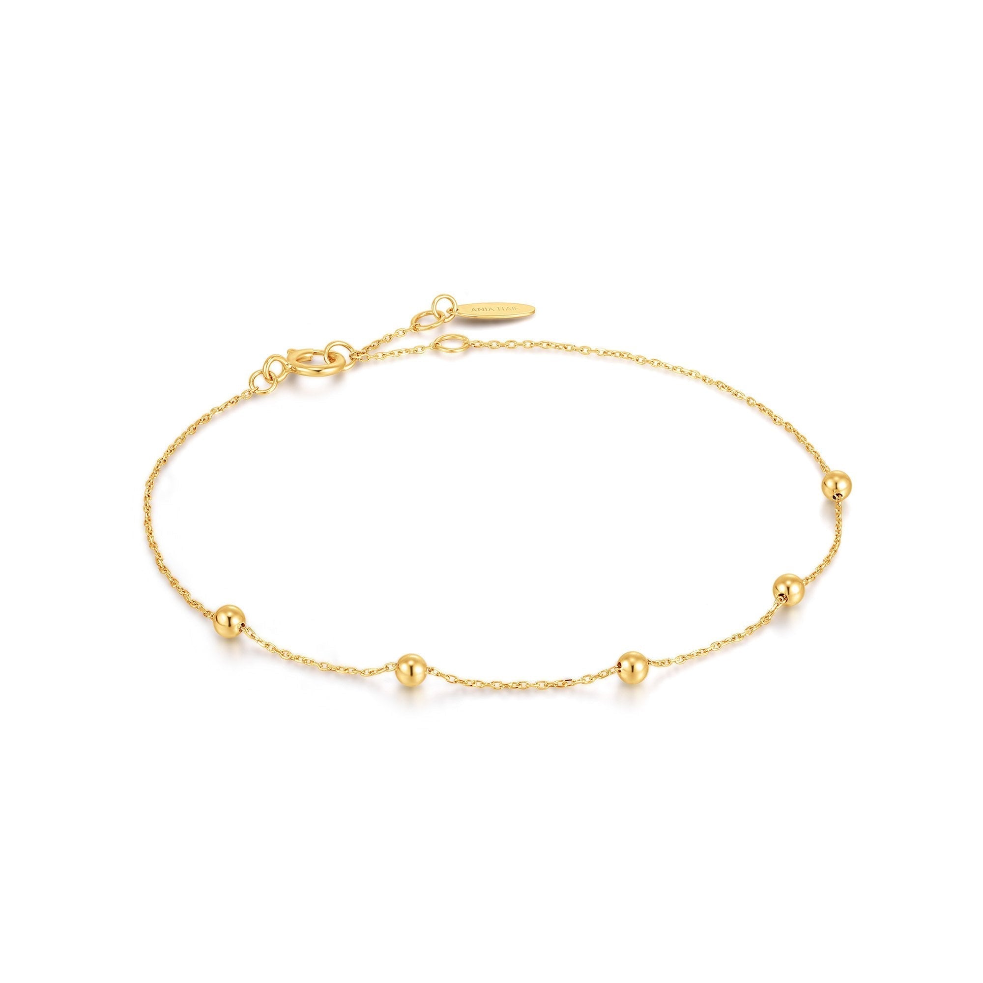 Ania Haie 14kt Gold Beaded Bracelet