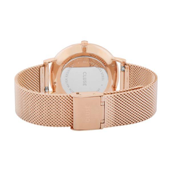 CLUSE Boho Chic Mesh Rose Gold/White CW0101201001 - Melbourne Jewellers