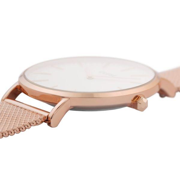 CLUSE Boho Chic Mesh Rose Gold/White CW0101201001 - Melbourne Jewellers