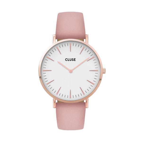 CLUSE Boho Chic Rose Gold White/Pink CW0101201012 - Melbourne Jewellers