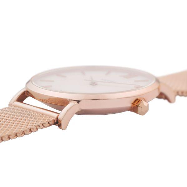 CLUSE Minuit Mesh Rose Gold/White CW0101203001 - Melbourne Jewellers