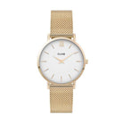 CLUSE Minuit Mesh Gold/White CW0101203007 - Melbourne Jewellers