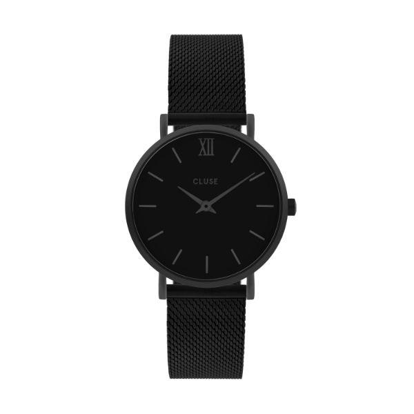 CLUSE Minuit Mesh Full Black CW0101203012 - Melbourne Jewellers