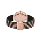 CLUSE Triomphe Mesh Bicolour Rose Gold Black /Black CW0101208005 - Melbourne Jewellers