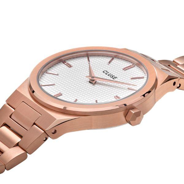 CLUSE Vigoureux Rose Gold/Snow White Rose Gold CW0101210001 - Melbourne Jewellers