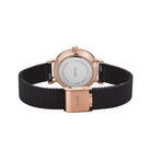 CLUSE Boho Chic Petite Mesh Rose Gold/Black CW0101211004 - Melbourne Jewellers