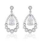 GEORGINI CHANTELLE TRIPLE TEARDROP EARRING - Melbourne Jewellers